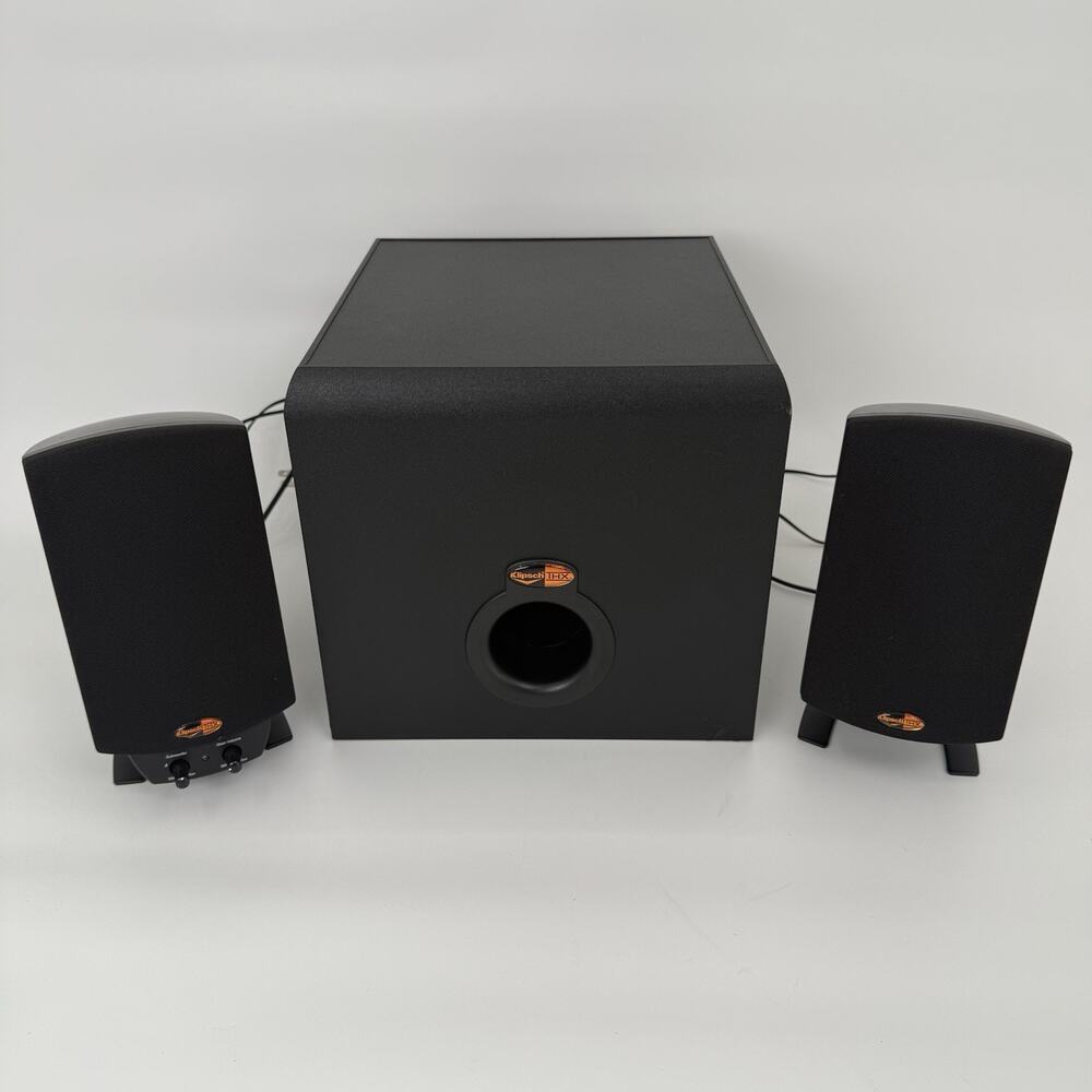 Klipsch ProMedia 2.1 THX Wired Computer Speakers And Subwoofer System TESTED